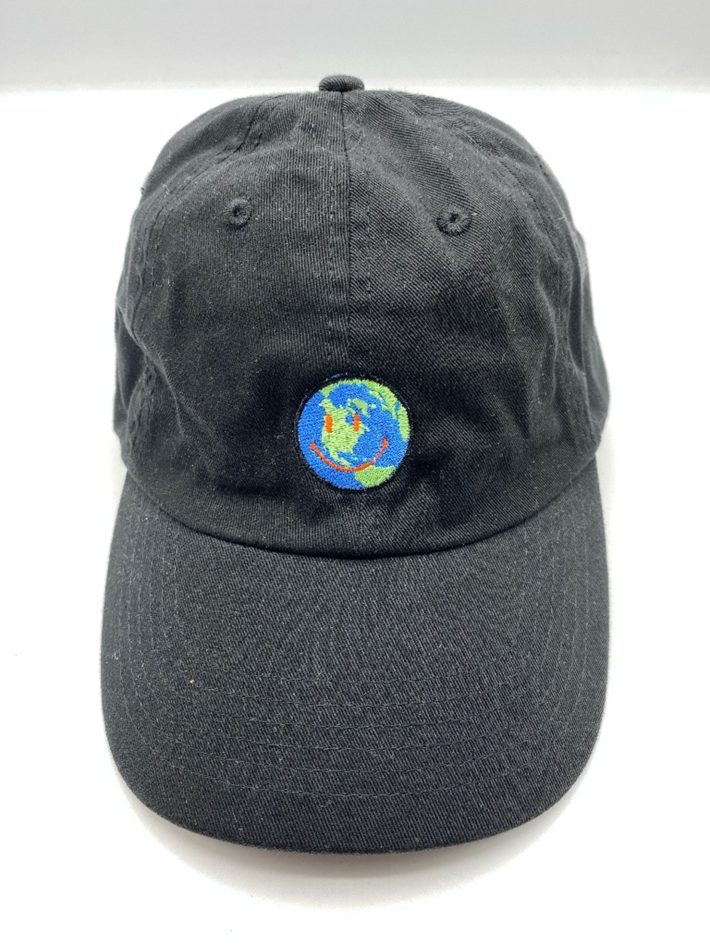 Travis Scott Astroworld Festival Smiling Globe Baseball Hat Black OS